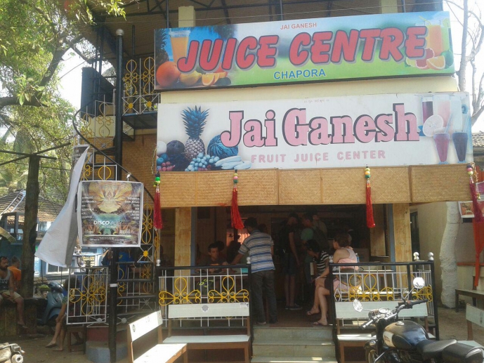 Легендарный Juice Centre в Чапоре Легендарный Juice Centre в Чапоре